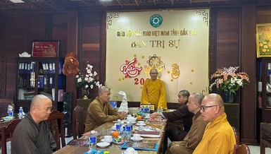 Ban Thường trực Ban Trị sự Phật giáo tỉnh họp triển khai các Phật sự quan trọng 