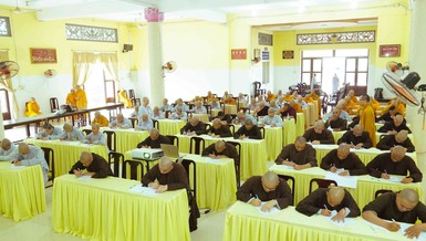 72 giới tử thuộc GHPGVN tỉnh Đồng Nai dự kỳ sơ khảo 