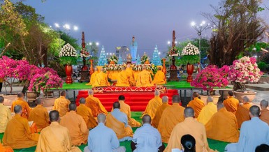  Khóa lễ cầu nguyện quốc thới dân an tại Quán Âm Phật Đài, TP.Bạc Liêu