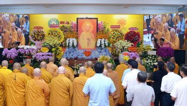 Trang nghiêm Lễ tưởng niệm Bồ-tát Thích Quảng Đức, cùng chư vị Thánh Tử đạo tại thiền viện Quảng Đức