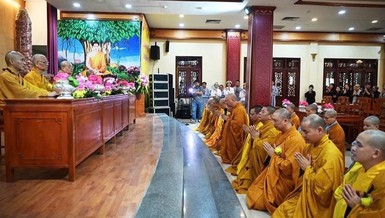 Đại diện hành giả tác bạch