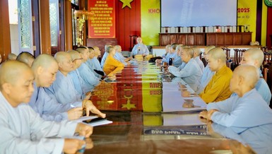 Buổi họp của chư Ni Phân ban Ni giới tỉnh Đồng Nai (khu vực Bình Phước cũ)