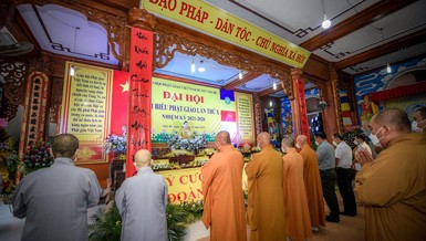 Phiên trù bị Đại hội đại biểu Phật giáo huyện Nhà Bè