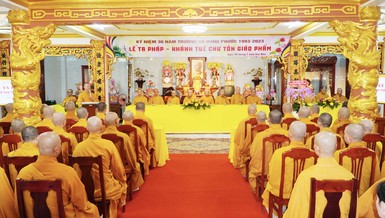 Kỷ niệm 30 năm trường hạ chùa Hưng Phước và tạ pháp An cư kiết hạ Phật lịch 2567