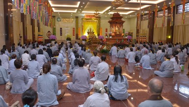 Pháp hội Vu lan tại Việt Nam Quốc Tự ngày thứ 2 (25-8-2023)