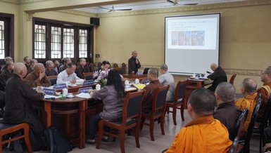 Nghiên cứu sinh Nguyễn Văn Mười (Thích Đồng Niệm) bảo vệ thành công luận án tiến sĩ Phật học cấp cơ sở thuộc Học viện Phật giáo VN tại TP.HCM