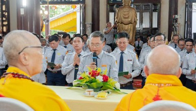 235 huynh trưởng thọ cấp Tấn phát nguyện nhận lãnh trách nhiệm với Giáo hội và tổ chức