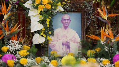 Di ảnh Trưởng lão Hòa thượng Thích Phước Trí, nguyên Chứng minh Ban Trị sự GHPGVN tỉnh Phú Yên (cũ)