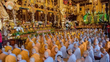 Lễ mạc mạc Đại giới đàn Cam Lộ tại chùa Minh Thành, tỉnh Gia Lai