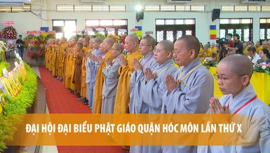 [Video] Đại hội đại biểu Phật giáo huyện Hóc Môn lần thứ X thành công tốt đẹp 