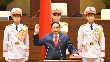 Tân Thủ tướng Phạm Minh Chính tuyên thệ nhậm chức