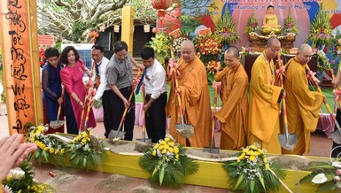 Lễ động thổ trùng tu cụm di tích lịch sử cấp quốc gia chùa Phổ Quang