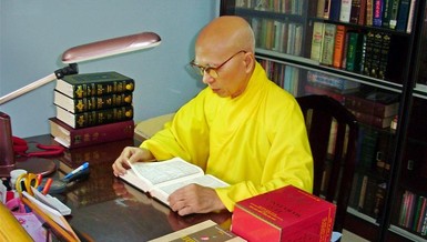 Cố Trưởng lão Hòa thượng Thích Phước Sơn - Ảnh: Võ Văn Tường