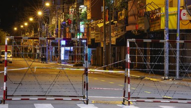 Sài Gòn những ngày giãn cách - Ảnh: Ngô Trần Hải An