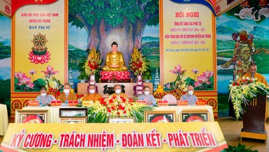 Chư tôn đức chứng minh, chủ tọa đoàn hội nghị