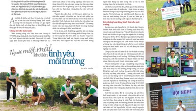 Bài trên Báo Giác Ngộ số 1133 - Thiết kế: Phòng Mỹ thuật BGN/Tống Viết Diễn