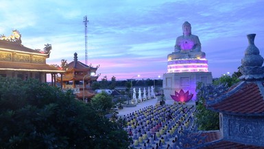 Hàng năm, chùa Bình A đều tổ chức khóa tu mùa hè dành cho học sinh, sinh viên