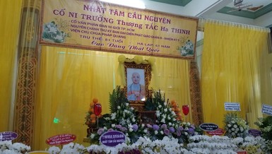 Di ảnh cố Ni trưởng Thích nữ Tắc Thinh