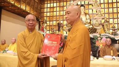 Ban Nghi lễ GHPGVN huyện Bình Chánh ra mắt nhân sự nhiệm kỳ X (2021-2026)