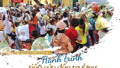 Bài trên Báo Giác Ngộ số 1168 - Thiết kế: Phòng Mỹ thuật BGN/Tống Viết Diễn