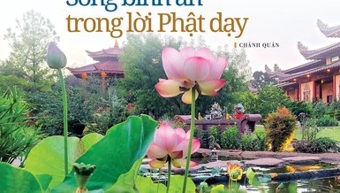 Bài trên Báo Giác Ngộ số 1173 - Thiết kế: Phòng Mỹ thuật BGN/Tống Viết Diễn