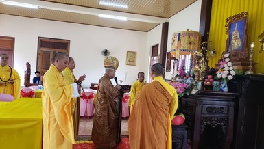 Khánh Hòa: Chùa Phước Lễ tổ chức trai đàn chẩn tế