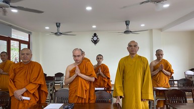 Thừa Thiên Huế: Khảo hạch tuyển giới tử Đại Giới đàn Mật Hiển