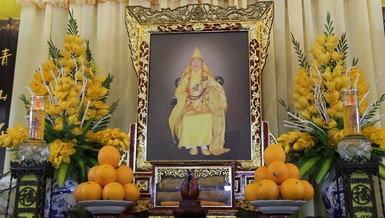 Di ảnh cố Trưởng lão Hòa thượng Thích Tâm Thọ