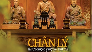 Bài trên Báo Giác Ngộ số 1191 - Thiết kế: Phòng Mỹ thuật BGN/Tống Viết Diễn