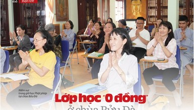 Bài trên Báo Giác Ngộ số 1194 - Thiết kế: Phòng Mỹ thuật BGN/Tống Viết Diễn