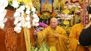 Hoà thượng Thích Thiện Nhơn, Chủ tịch Hội đồng Trị sự GHPGVN tiễn biệt Hoà thượng Trưởng ban Trị sự GHPGVN TP.Đà Nẵng