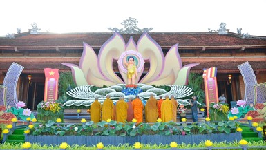 Lễ đài chính của Phật giáo TP.Cần Thơ tại thiền viện Trúc Lâm Phương Nam