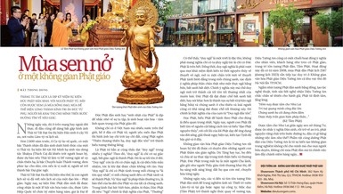 Bài trên Báo Giác Ngộ số 1203 - Thiết kế: Phòng Mỹ thuật BGN/Tống Viết Diễn