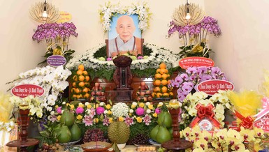 Di ảnh Ni trưởng Thích nữ Như Diệu