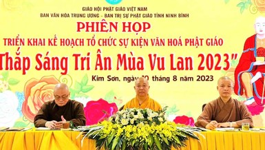 Lễ hội “Thắp sáng tri ân mùa Vu lan năm 2023” sẽ được tổ chức 3 ngày tại Ninh Bình