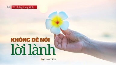 Bài trên Báo Giác Ngộ số 1221 - Thiết kế: Phòng Mỹ thuật BGN/Tống Viết Diễn