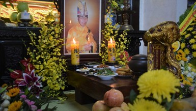 Di ảnh cố Hòa thượng Thích Phước Châu