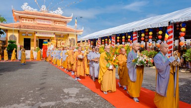 Đại giới đàn Lưu Đoan do Ban Trị sự GHPGVN tỉnh Trà Vinh tổ chức năm 2022