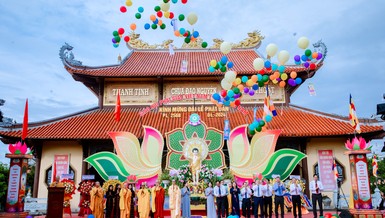 Đại lễ Phật đản Phật lịch 2568 của Phật giáo tỉnh Quảng Nam tại chùa Đạo Nguyên (P.Tân Thạnh, TP.Tam Kỳ)