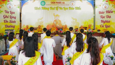 Đại lễ Vu lan - Báo hiếu Phật lịch 2568 tại chùa Phước An (Tiền Giang)