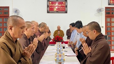 Bến Tre: Phật giáo H.Bình Đại thực hiện từ thiện xã hội đạt hơn 9,7 tỷ đồng