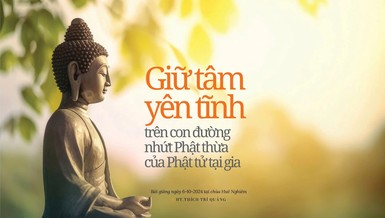 Bài trên Báo Giác Ngộ số 1276 - Thiết kế: Phòng Mỹ thuật BGN/Tống Viết Diễn