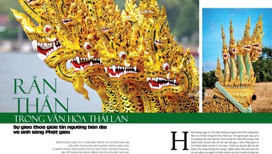 Bài đăng trên giai phẩm Giác Ngộ Xuân Ất Tỵ - 2025 - Thiết kế: Phòng Mỹ thuật BGN/Tống Viết Diễn