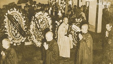Tang lễ Hòa thượng Thích Bình Lương - Ảnh: Tư liệu