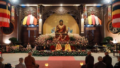 Đêm thiền trà với chủ đề “Tri ân” tại tổ đình Sắc tứ Thiên Bình