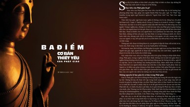 Bài trên Báo Giác Ngộ số 1300 - Thiết kế: Phòng Mỹ thuật BGN/Tống Viết Diễn