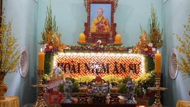 Di ảnh Trưởng lão Hòa thượng Thích Quang Thể 