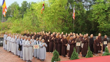 Có 78 Tăng, Ni thí sinh tham dự Kỳ thi tuyển sinh cử nhân Phật học khóa XVI (2025-2029) 
