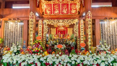 Đền thờ Chủ tịch Hồ Chí Minh và các anh hùng, liệt sĩ tại phường Đồng Hới, tỉnh Quảng Trị