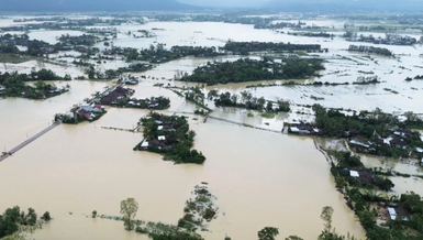 "Rốn lũ" xã Hòa Thịnh, tỉnh Đắk Lắk